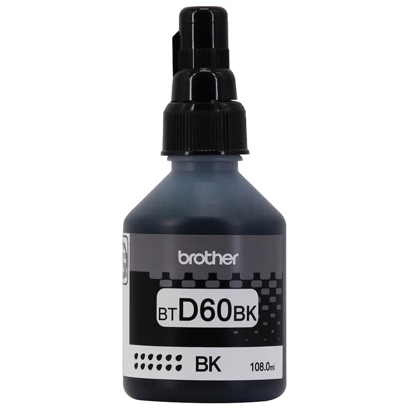 Tinta Brother BTD60BK | Negra | Botella
