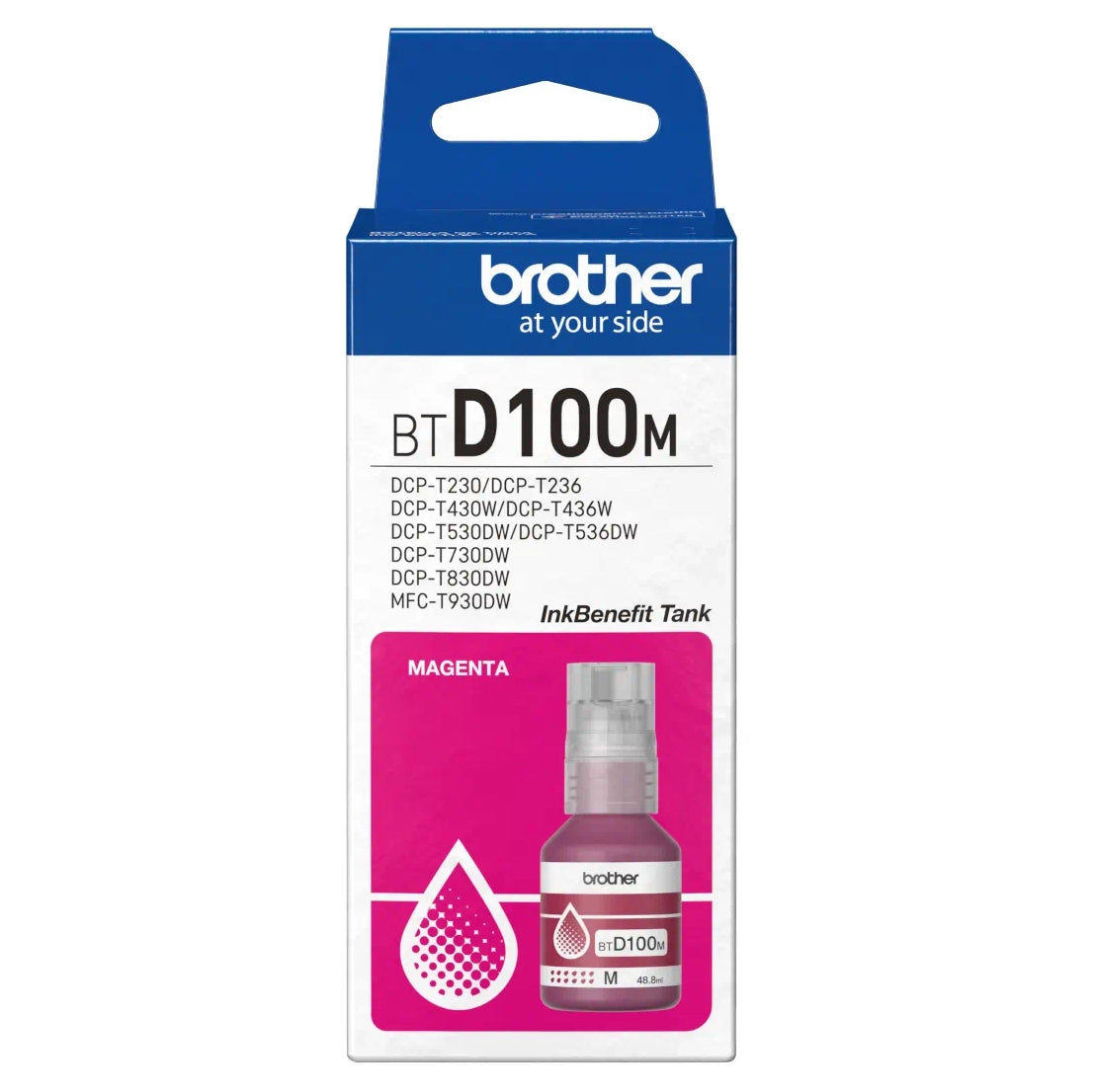 Tinta Brother Serie 30 | Magenta | Botella