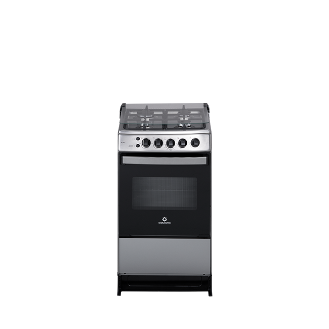 Estufa a Gas Indurama Bilbao | 20&quot; | 4 Quemadores | Encendido Eléctrico | Tapa de Vidrio