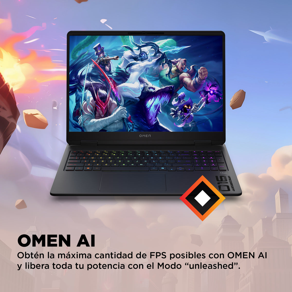 HP OMEN 16-AP0008LA | AMD Ryzen 9-8940HX | 24GB RAM | 1TB SSD | 16&quot; | GeForce RTX 5060 | Windows 11