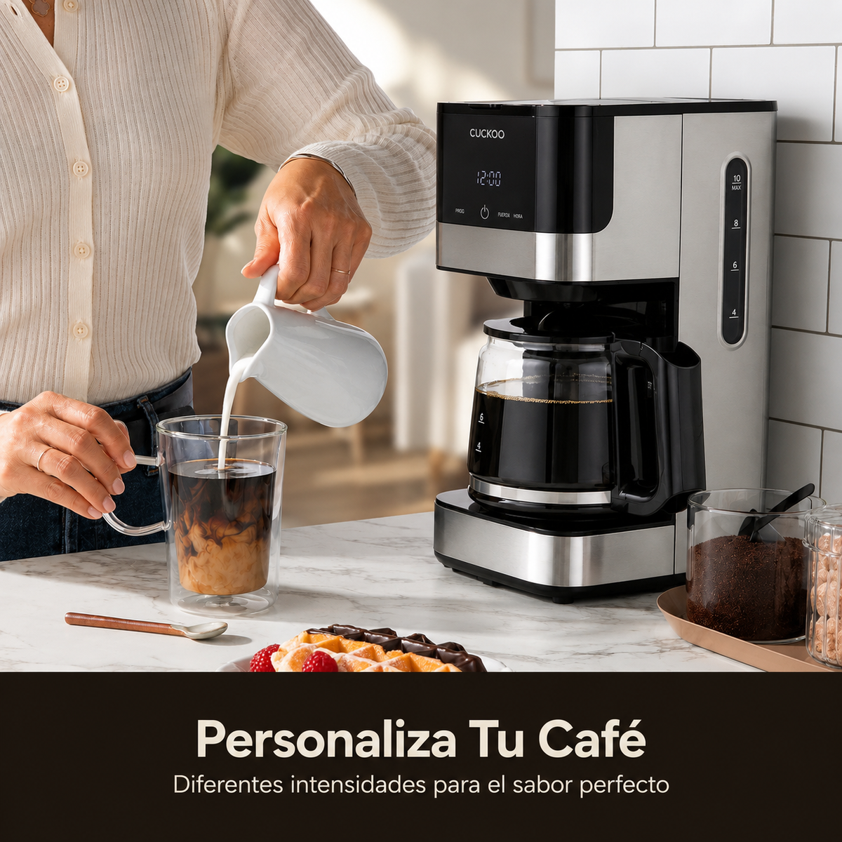 Cafetera CUCKOO CCM-BD011B | 10 Tazas