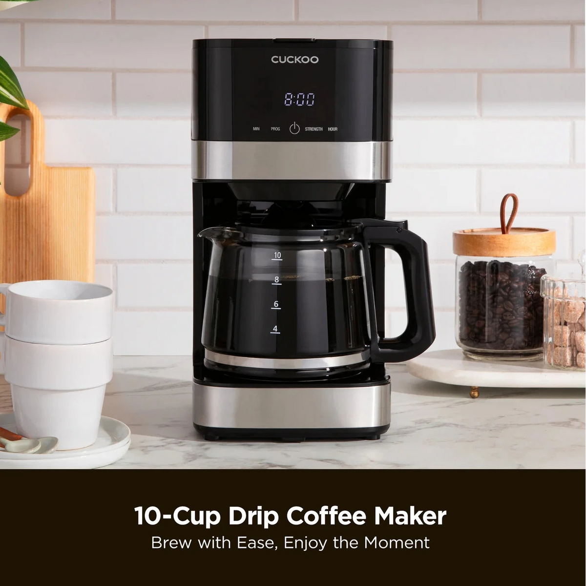 Cafetera CUCKOO CCM-BD011B | 10 Tazas