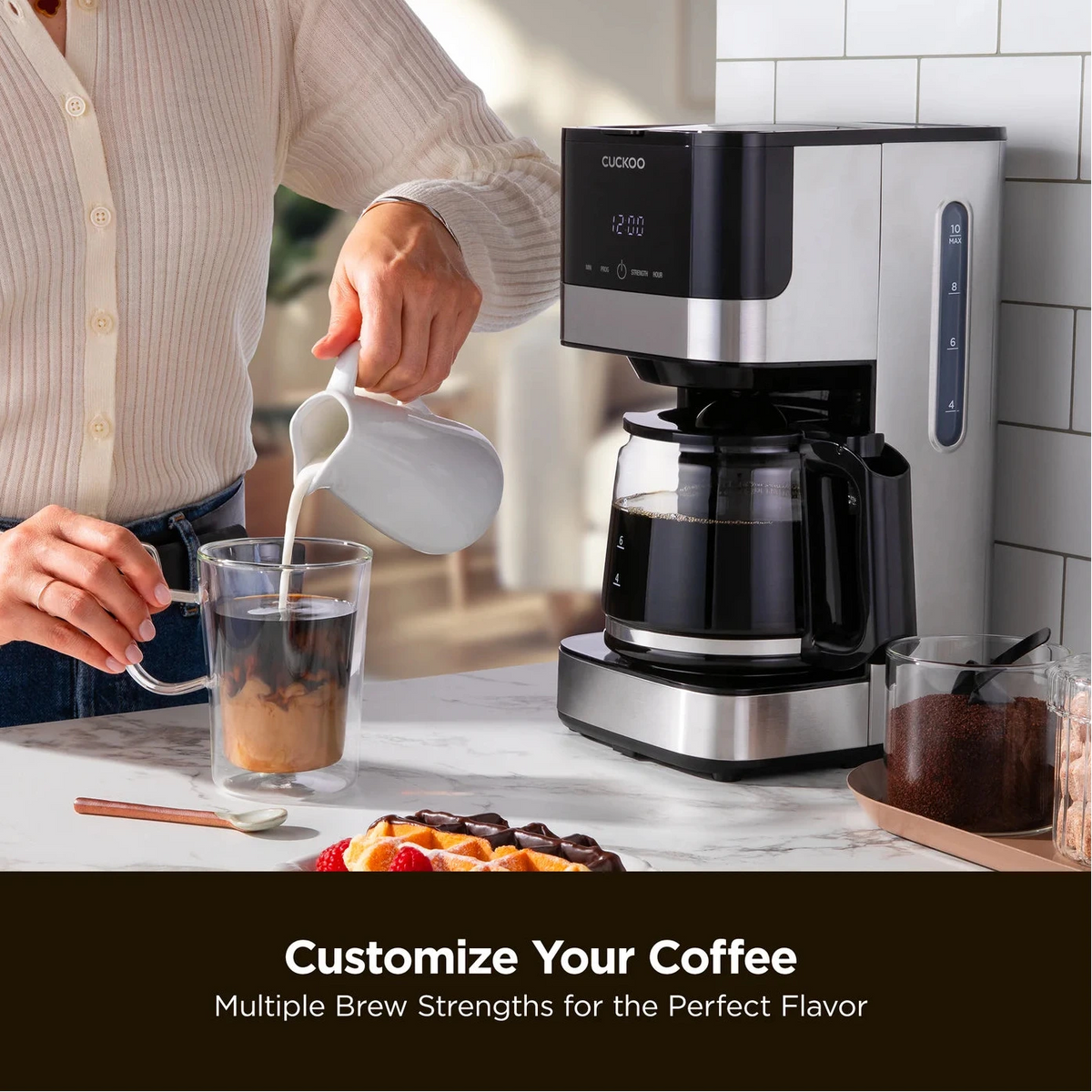 Cafetera CUCKOO CCM-BD011B | 10 Tazas