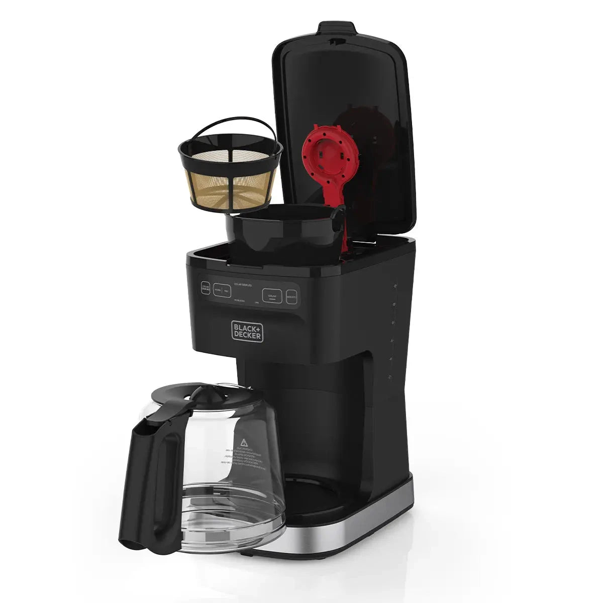 Cafetera Black & Decker CM0322-0BDLA | 12 Tazas | Programable