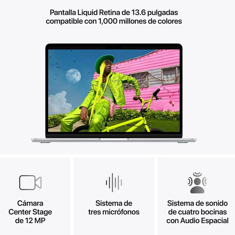 MacBook Air | Apple M5 10 núcleos CPU | 16GB RAM | 1TB SSD | 13" | macOS