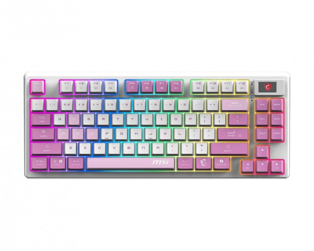 Teclado Inalámbrico MSI Forge GK600 | Tenkeyless | Bluetooth | USB