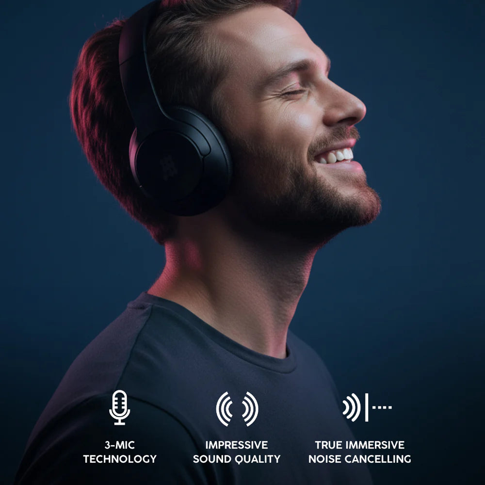Audífonos Inalámbricos Cubitt Power Headphones Lite | ANC | Bluetooth