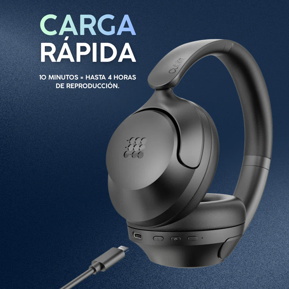Audífonos Inalámbricos Cubitt Power Headphones Lite | ANC | Bluetooth