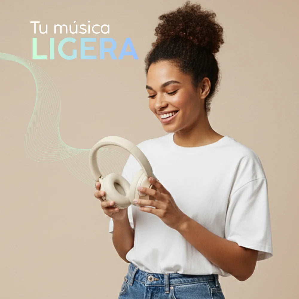 Audífonos Inalámbricos Cubitt Power Headphones Lite | ANC | Bluetooth