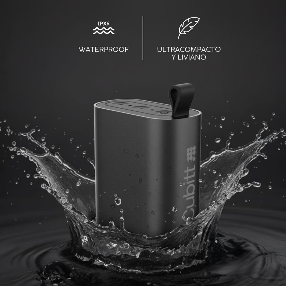 Bocina Inalámbrica Cubitt Power Mini | Bluetooth