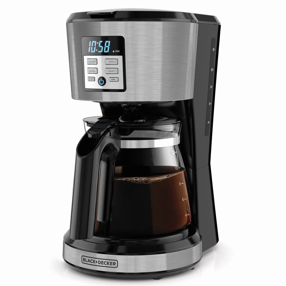 Cafetera Black & Decker CM1331SLA | 12 Tazas | Programable