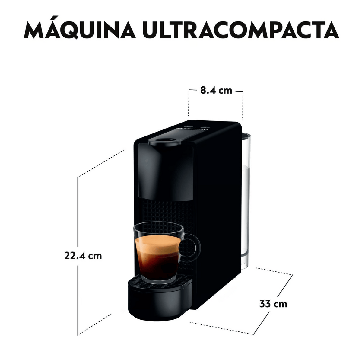 Cafetera Essenza Mini Black Original Nespresso