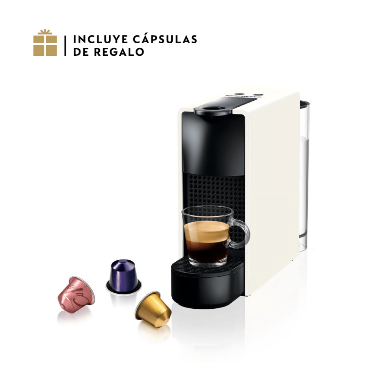 Cafetera Essenza Mini White Original Nespresso