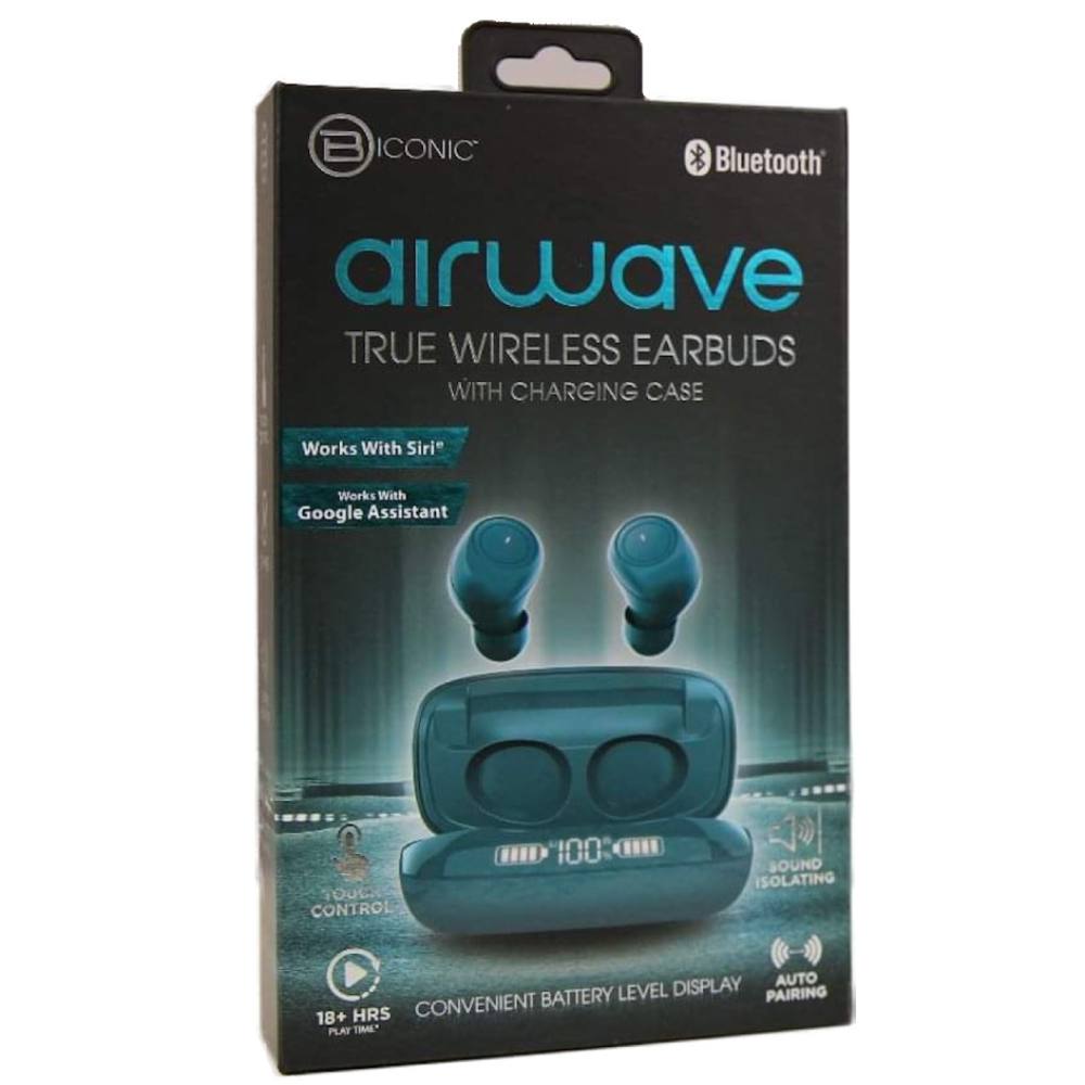 Audífonos Inalámbricos Biconic Airwave True Wireless Earbuds | In-Ear | Bluetooth | Color Azul