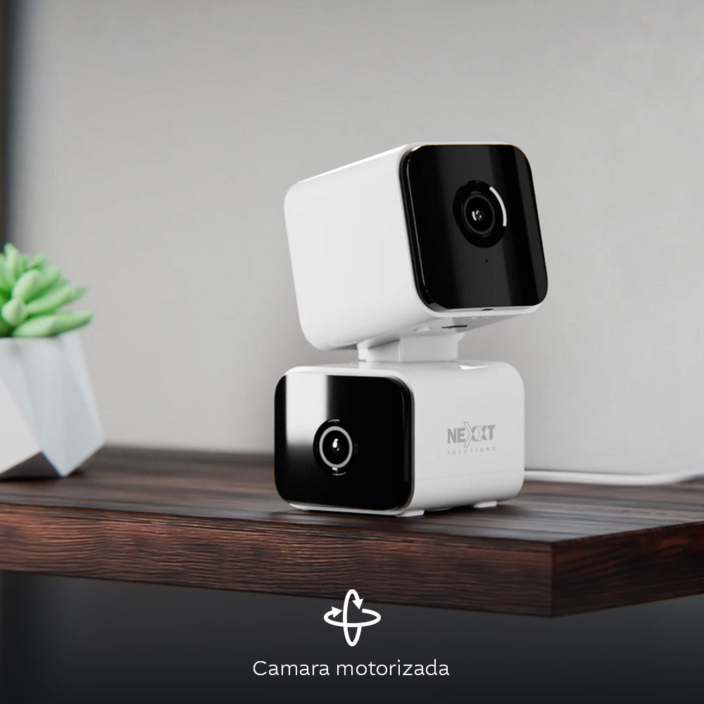 Cámara de Vigilancia Nexxt NHC-IP30DL | 2K QHD | Doble Lente | Para Interiores