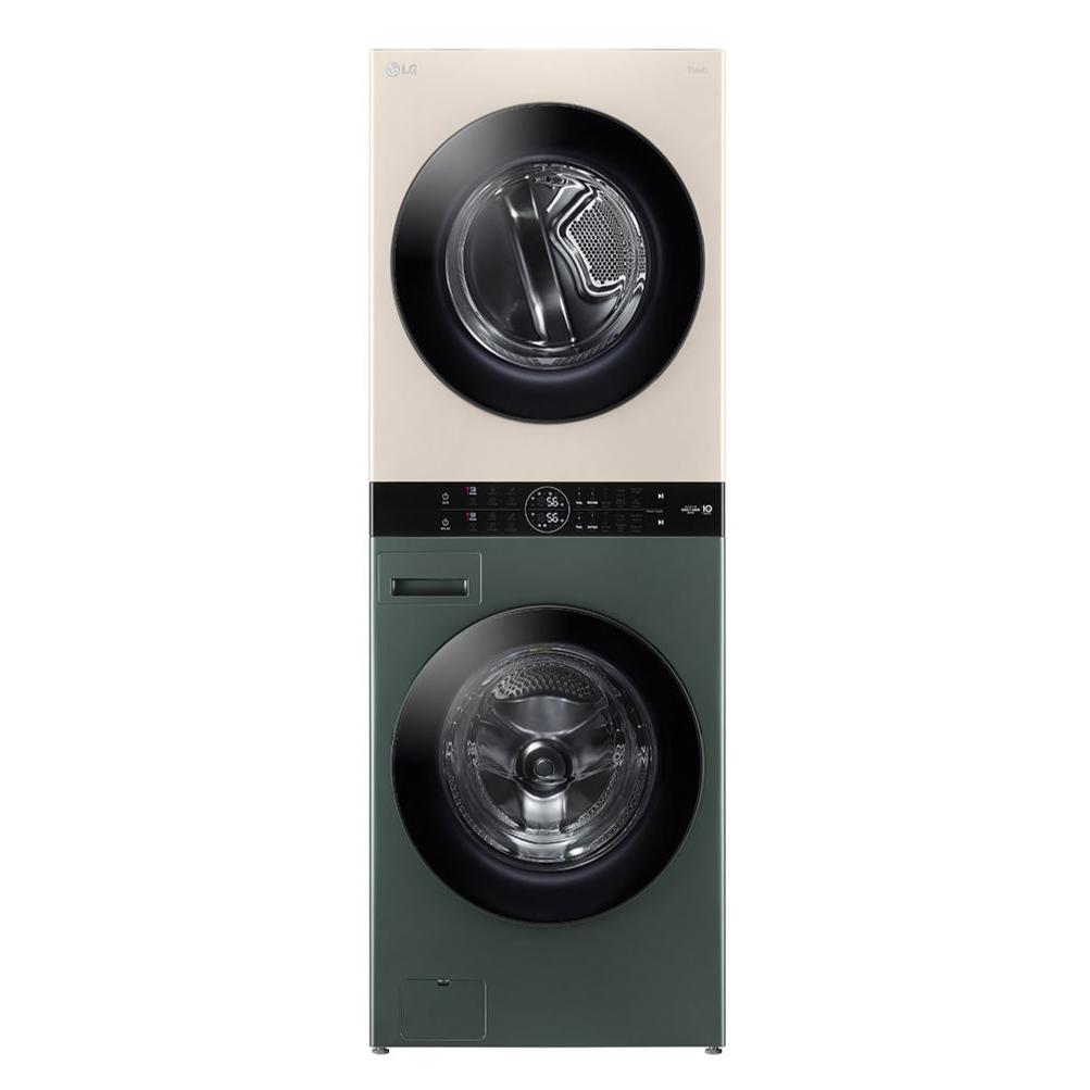Centro de Lavado a Gas LG WashTower WK25GBS6 25KG ThinQ Color Beige Lavadora Lavadoras Multimax Panama  PSN0111247