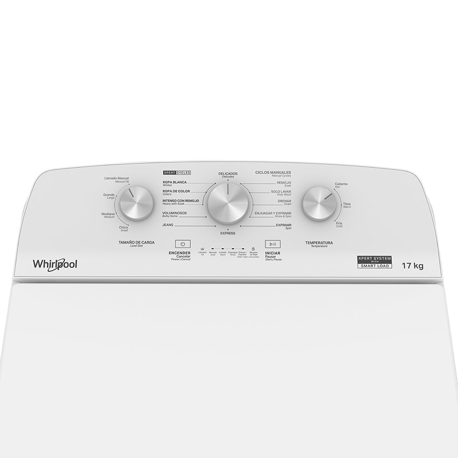 Lavadora Whirlpool 8MWTW1713MJQ | 17KG | Carga Superior