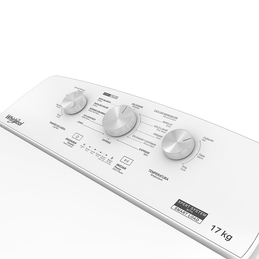 Lavadora Whirlpool 8MWTW1713MJQ | 17KG | Carga Superior