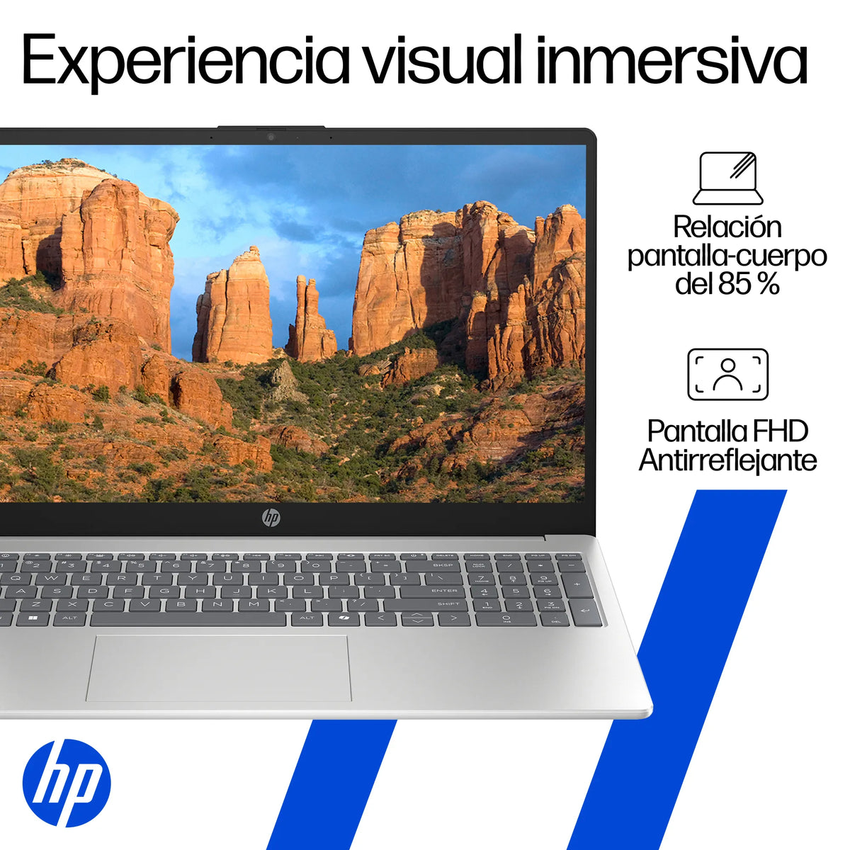 HP 15-FD0331LA | Intel Core 3-100U | 8GB RAM | 512GB SSD | 15.6" | Windows 11 Home