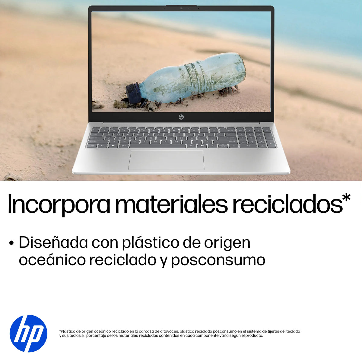 HP 15-FD0331LA | Intel Core 3-100U | 8GB RAM | 512GB SSD | 15.6" | Windows 11 Home