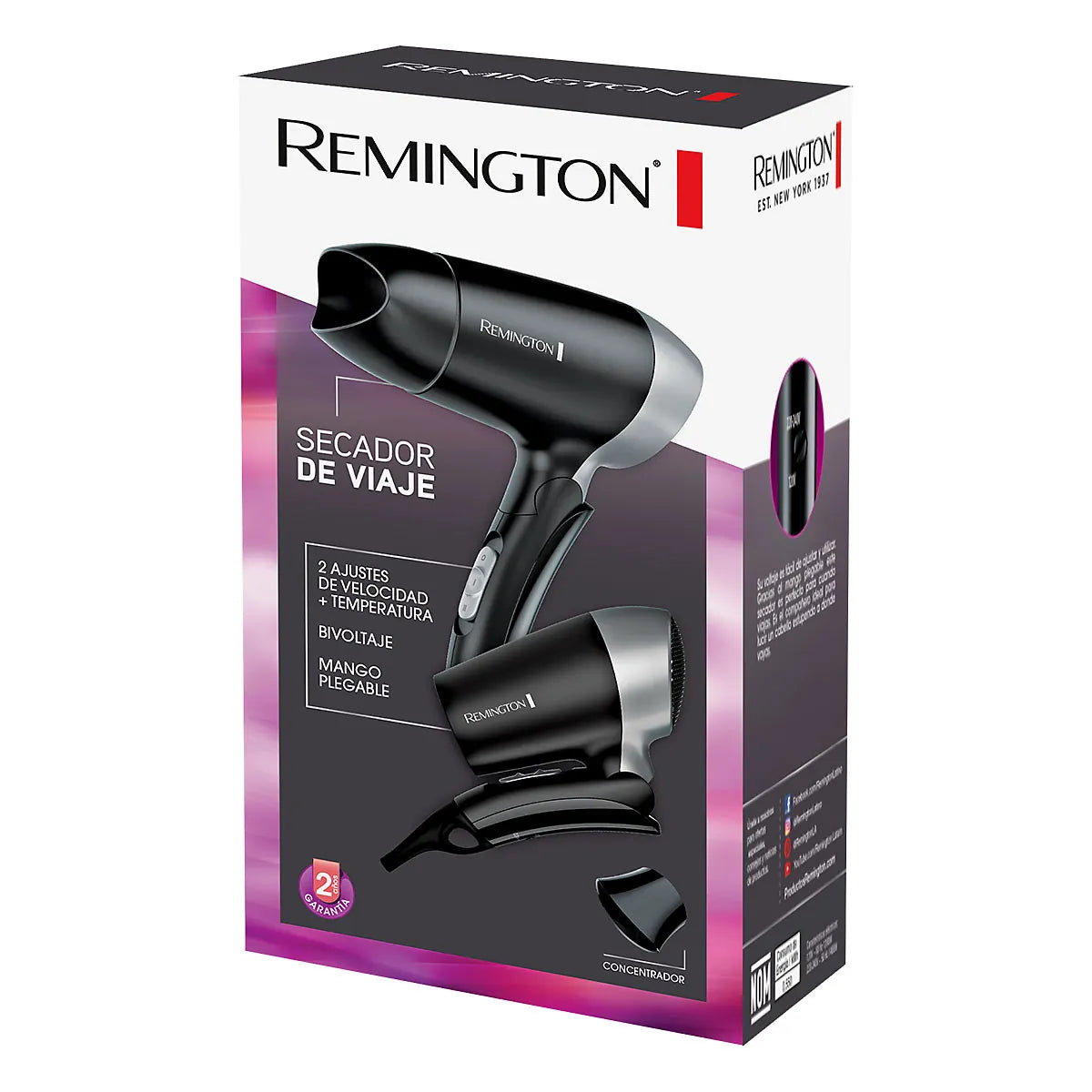 Secador de Cabello Remington D2400 | 1400W