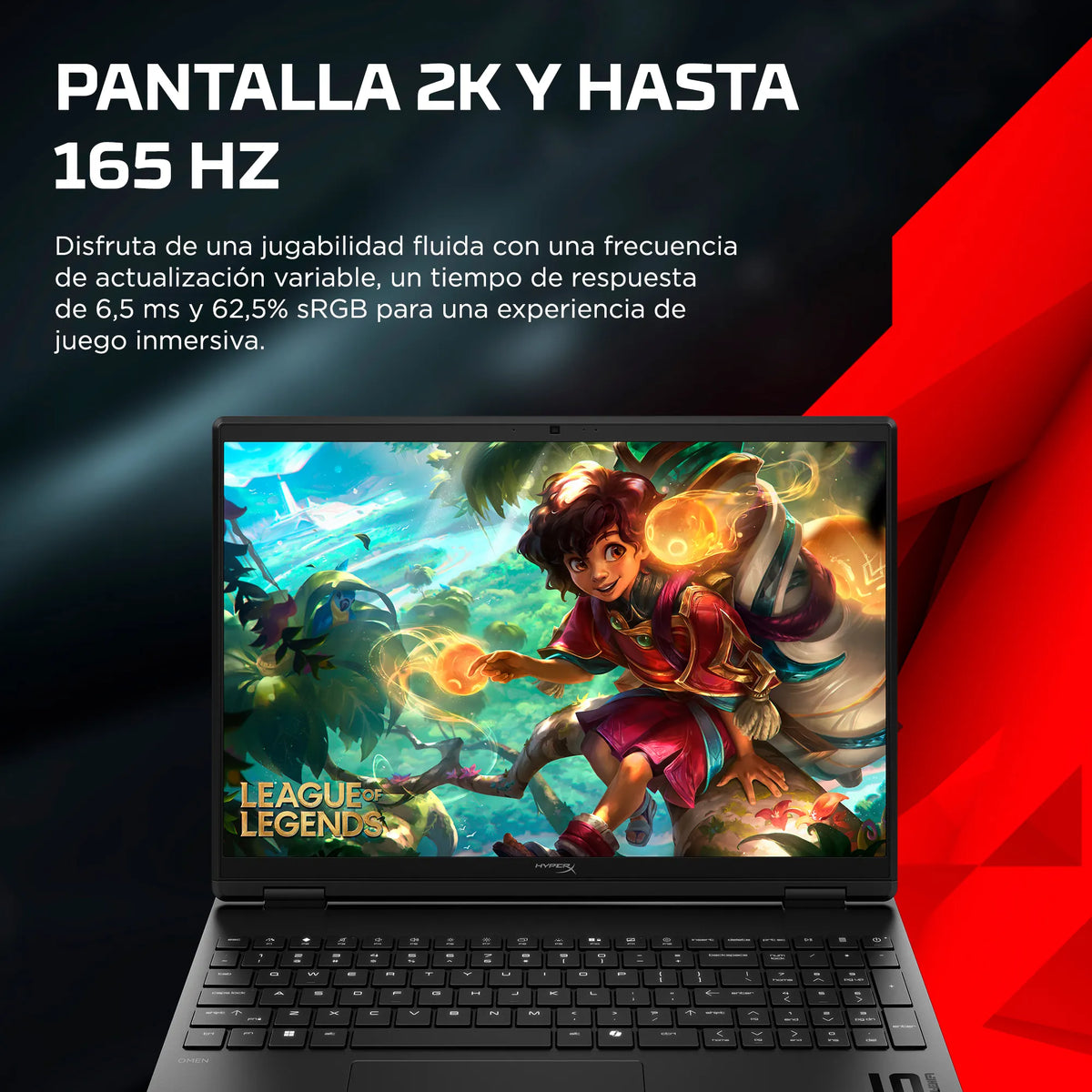 HyperX OMEN 15-GA0001LA | Intel Core i7-14650HX | 16GB RAM | 512GB SSD | 15.6" | GeForce RTX 5060 | Windows 11
