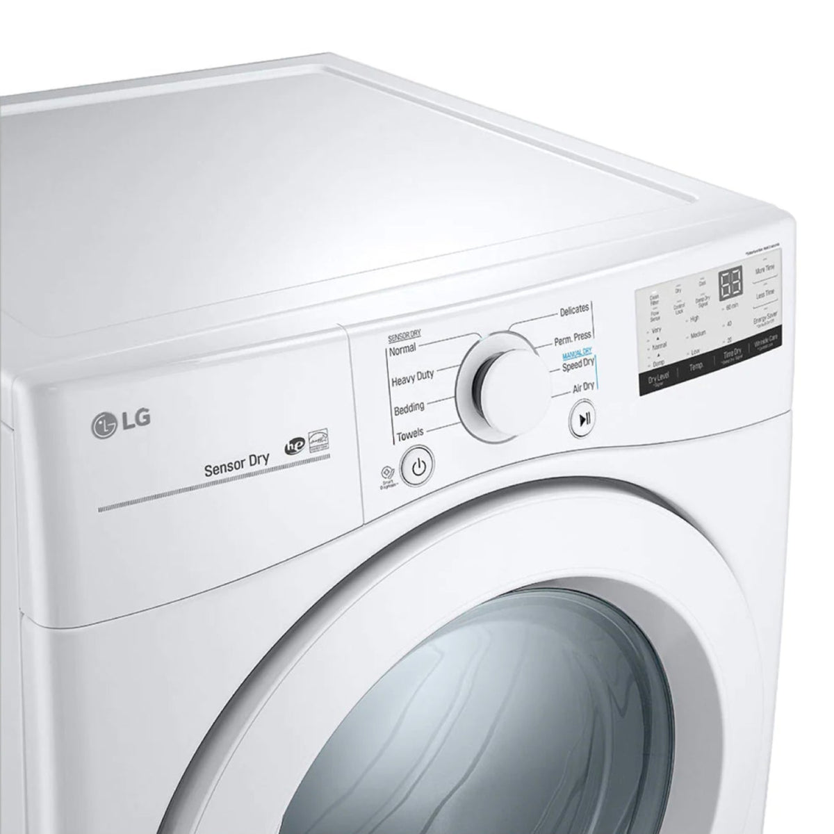 Secadora Eléctrica LG DF20WV2EW | 20Kg | Carga Frontal