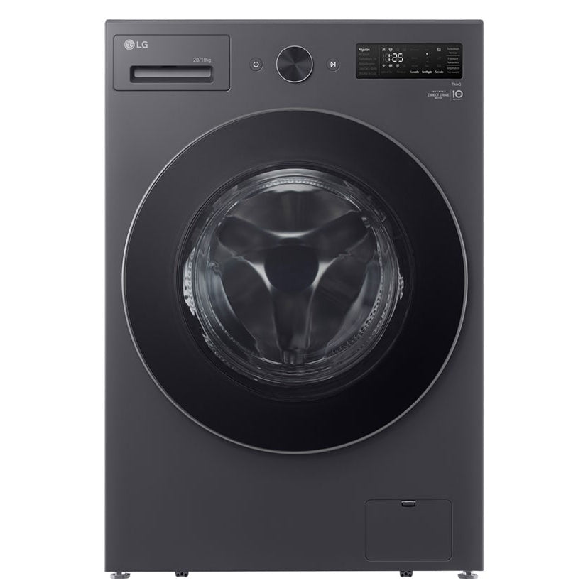 Lavadora Secadora LG ThinQ WD20EGNT6PC | 2 en 1 | Eléctrica | 20 Kg | Carga Frontal