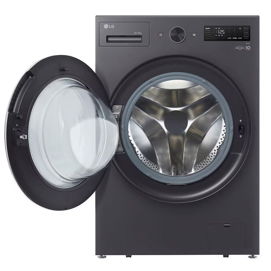 Lavadora/Secadora LG WD16EGNT6PC ThinQ | 16KG | Grafito | 2 en 1 | Eléctrica