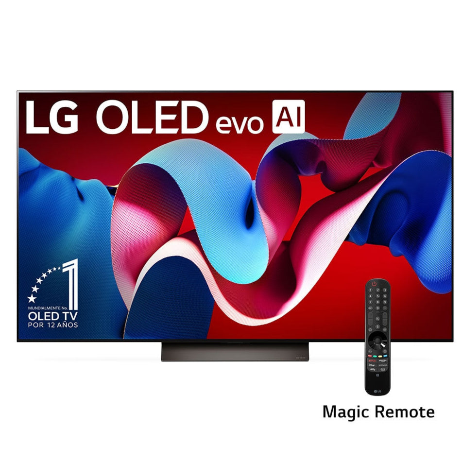 Televisor LG OLED evo AI C4 | 55&quot; | 4K | HDMI | USB | Wi-Fi | Bluetooh |  DVB-T