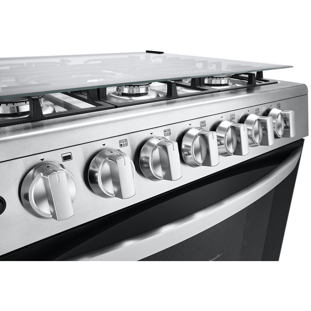 Estufa a Gas LG LRGZ5253S | 30" | 6 quemadores