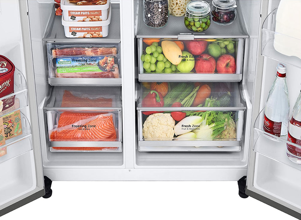 Refrigeradora LG InstaView LS77SXSC | 28.7 Pies Cúbicos | Side By Side | Dispensador