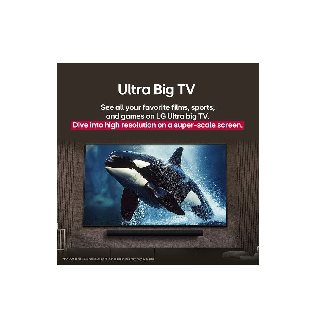 Televisor LG NanoCell AI NANO80 (2025) | 65&quot; | HDMI | USB | Wi-Fi | Bluetooth | DVB-T
