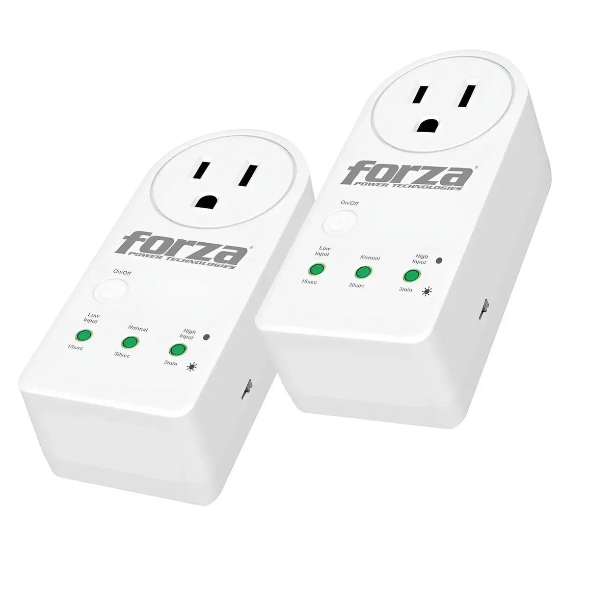 Protector de Voltaje Forza FVP-1201B-2PK | 120V | 1800W | 2 Unidades