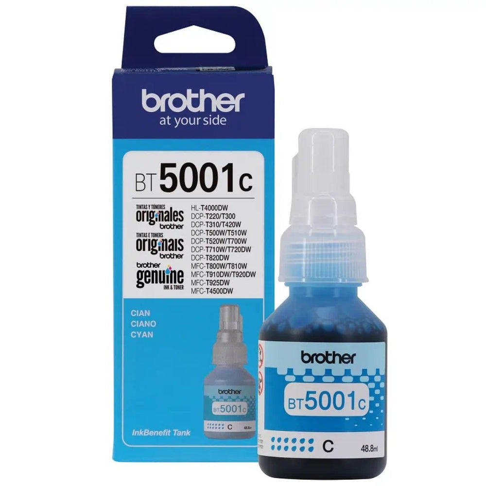 Tinta Brother BT5001C | Cyan | Botella