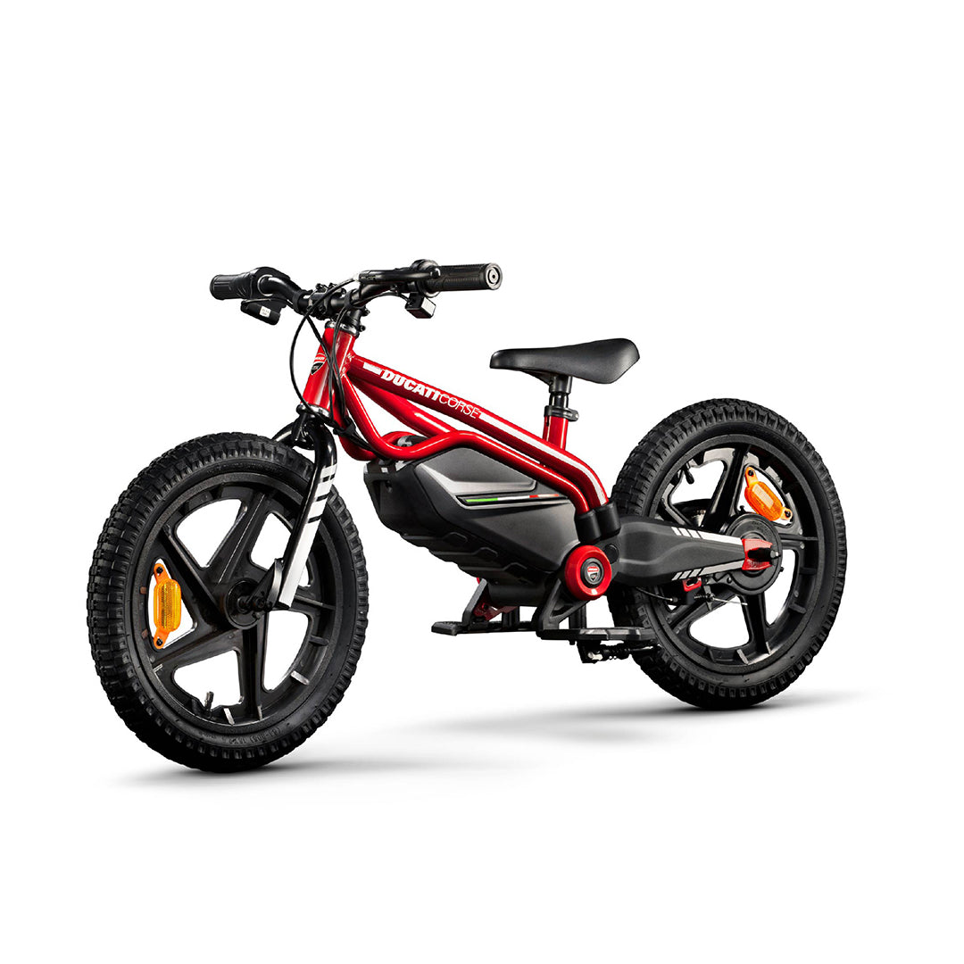 Bicicleta Eléctrica Ducati | Para Niños | De 4 a 6 YRS | 16 KM/H | 400W | Color Rojo