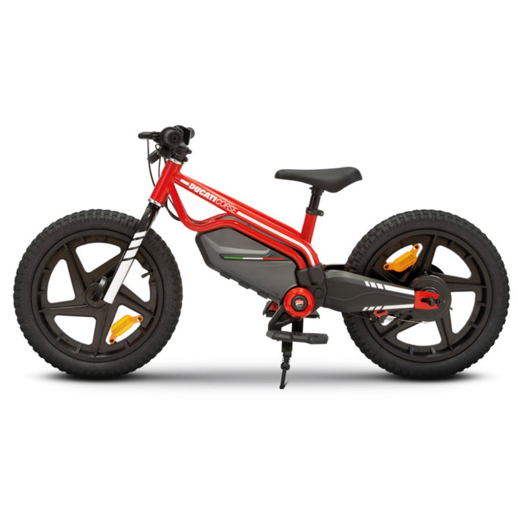Bicicleta Eléctrica Ducati | Para Niños | De 4 a 6 YRS | 16 KM/H | 400W | Color Rojo