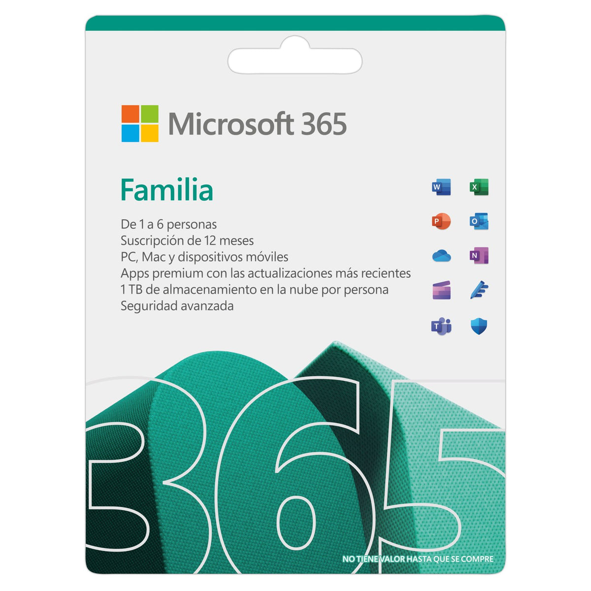 Microsoft 365 Familia - Licencia Física