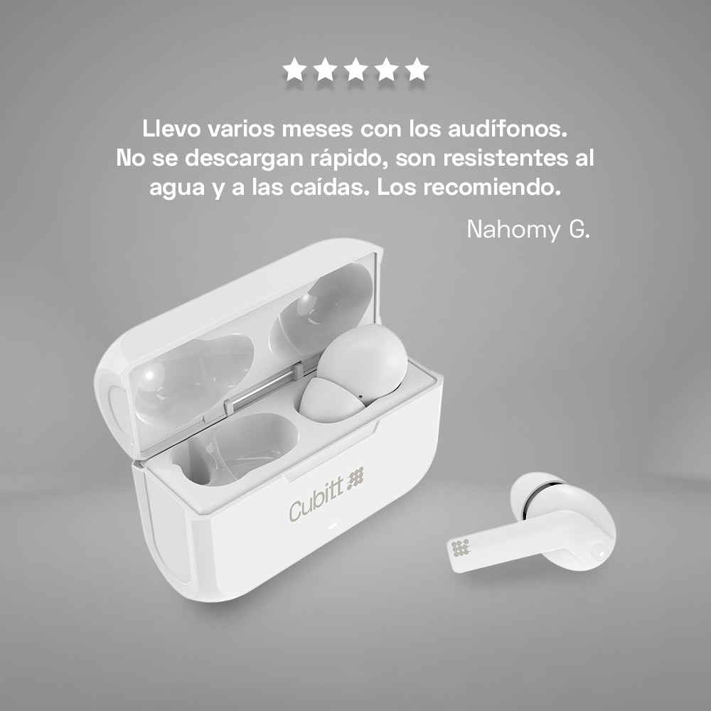 Audífonos Inalámbricos Cubitt Earbuds Gen2 | In-Ear | Bluetooth