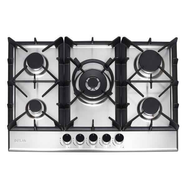 Estufa a Gas Drija Milan 76 30&quot; 5 Quemadores  Empotrable Acero Inoxidable Estufa Estufas Multimax Panama  PS0096242