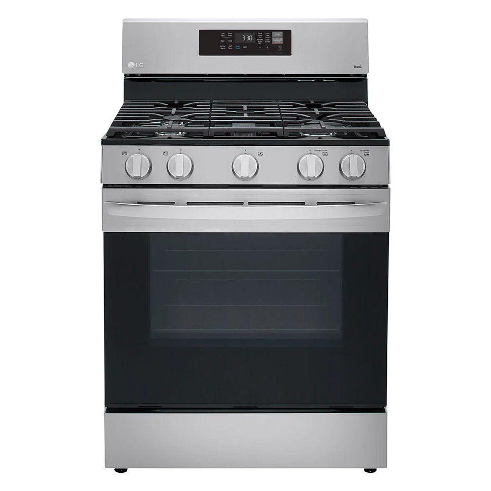 Estufa a Gas LG LRGL5823S 30"  Freidora de Aire 5 quemadores Estufa Estufas Hornos Horno Multimax Panama PS0102203