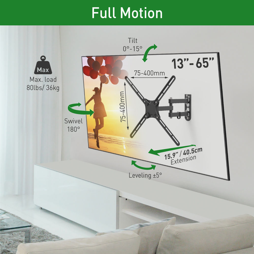 Soporte para Televisor Barkan E3433 | 13&quot; a 65&quot;
