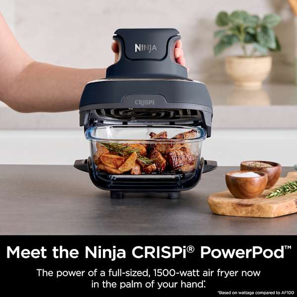 Freidora de Aire Ninja Crispi | Recipiente de Vidrio