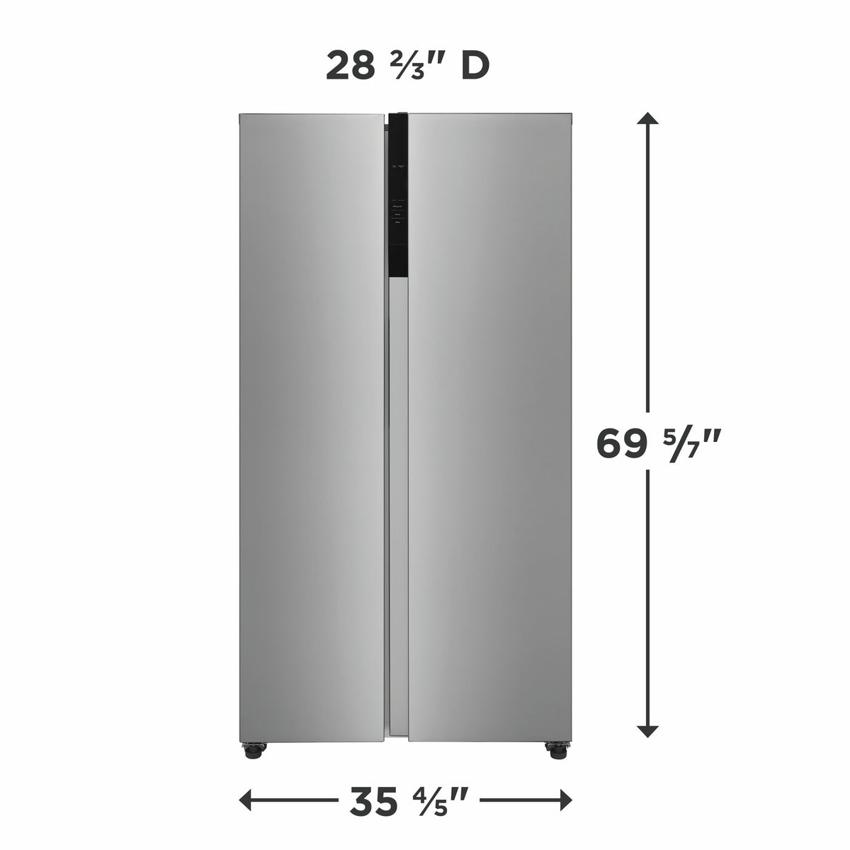 Refrigeradora Frigidaire FRSG2115AV | 21 Pies Cúbicos | Side By Side