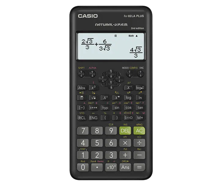Calculadora Cientifica Casio FX-82LAPLUS2-BK