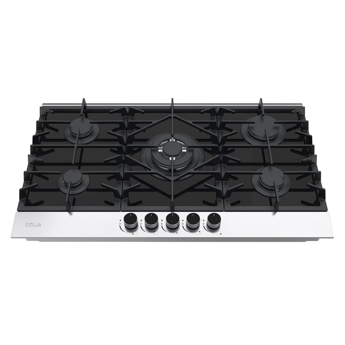 Estufa Drija Ferrara 90 Pro | Gas | Empotrable | Vitro-Acero | 5 Quemadores | 87.4cm