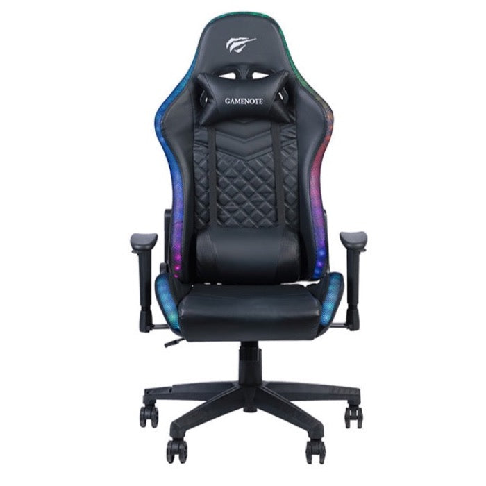 Silla Gaming HAVIT GC927 | Luces LED | Color Negro