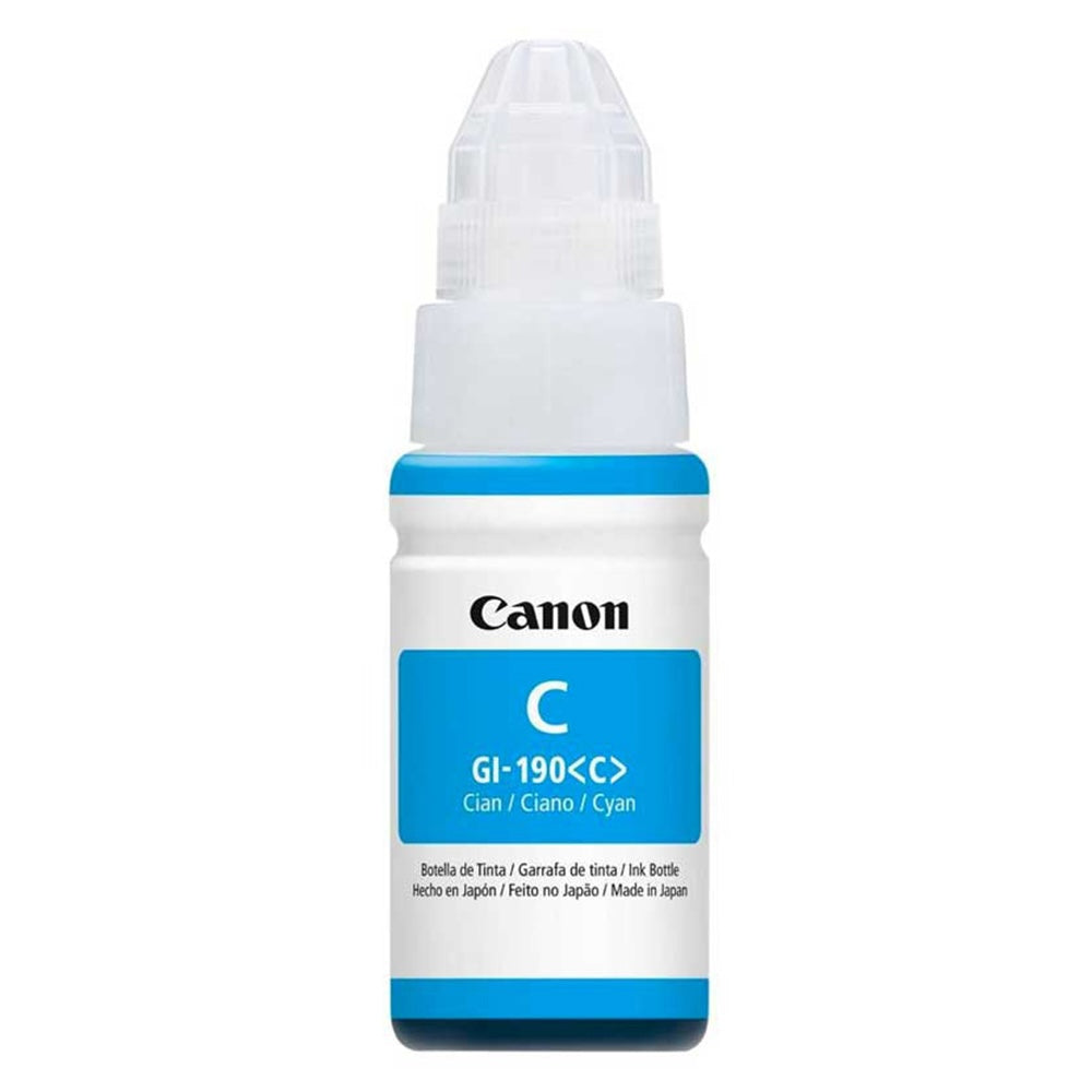 Tinta Canon GI-190C | Cian | Botella