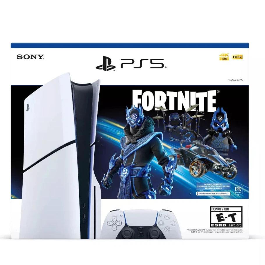 PlayStation 5 Slim | Blu-Ray | 1TB | Edición Fortnite Cobalt Star