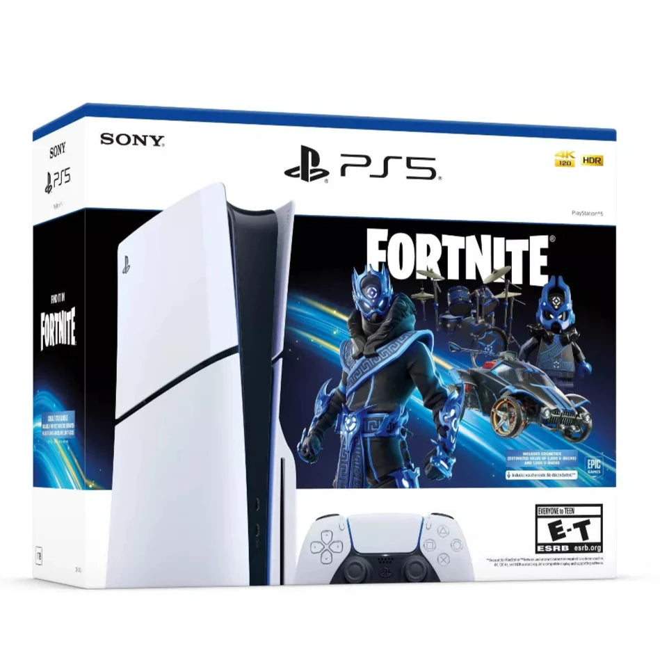PlayStation 5 Slim | Blu-Ray | 1TB | Edición Fortnite Cobalt Star
